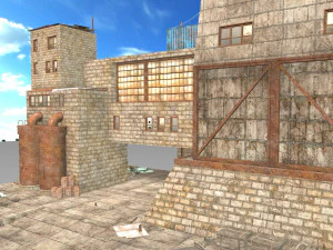 waste plant construction 3D Model