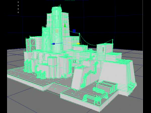 waste plant construction 3D Model