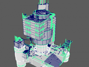 waste plant construction 3D Model