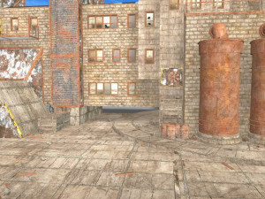waste plant construction 3D Модель