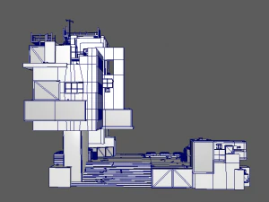 waste plant construction 3D Model