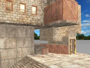 construction d'une usine de déchets Modèle 3D