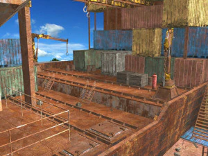 waste plant construction 3D Model