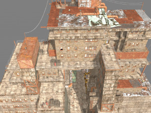 waste plant construction 3D Model