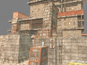 waste plant construction 3D Model