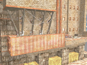 waste plant construction 3Dモデル