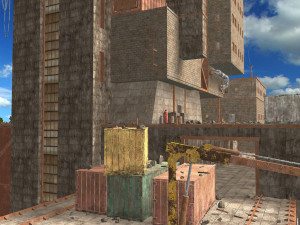 waste plant construction 3D मॉडल