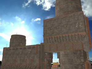 waste plant construction 3D Model