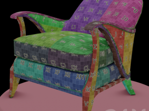 armchair 3D Model