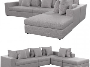 modern modular sofa 3Dモデル