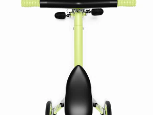 kids bike with three wheels 3D Model