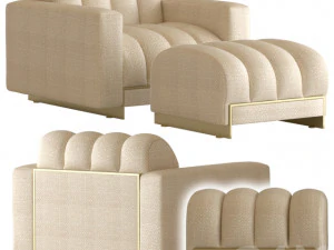 caracole - バランスのとれた椅子 3Dモデル