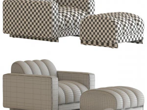 caracole - a cadeira bem equilibrada Modelo 3D