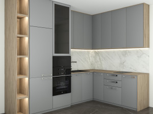 kitchen no 1 3D 모델