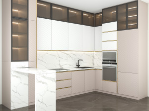 kitchen no 2 3D 모델