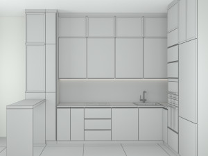 kitchen no 2 Modelo 3D