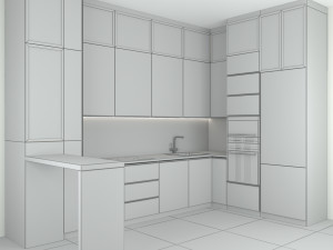 kitchen no 2 Modelo 3D