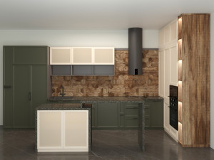 kitchen no 3 Model 3D