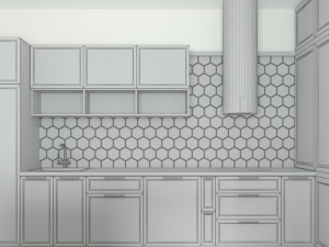 kitchen no 3 Model 3D