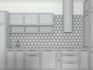 kitchen no 3 3D Model