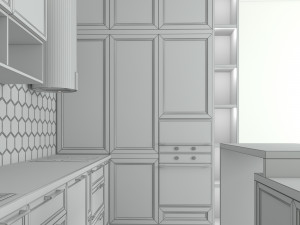 kitchen no 3 Model 3D