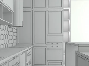 kitchen no 3 3D Model