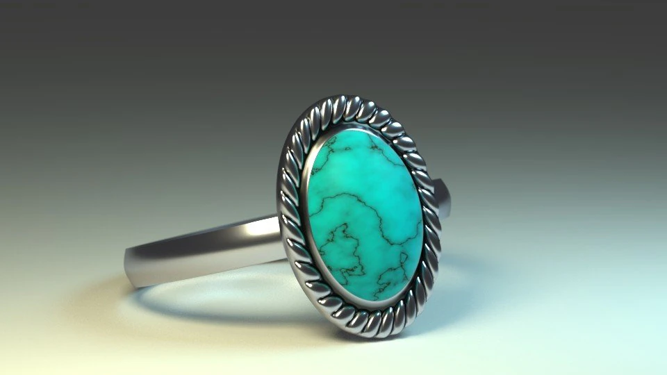 ring 3D Model .c4d .max .obj .3ds .fbx .stl .blend 