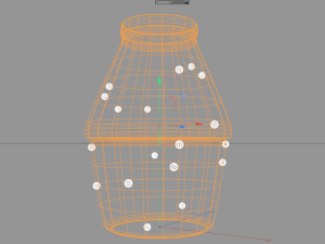 banana milk bottle 3D Model