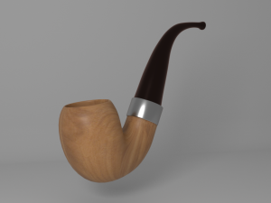 smoking pipe 3D Модель