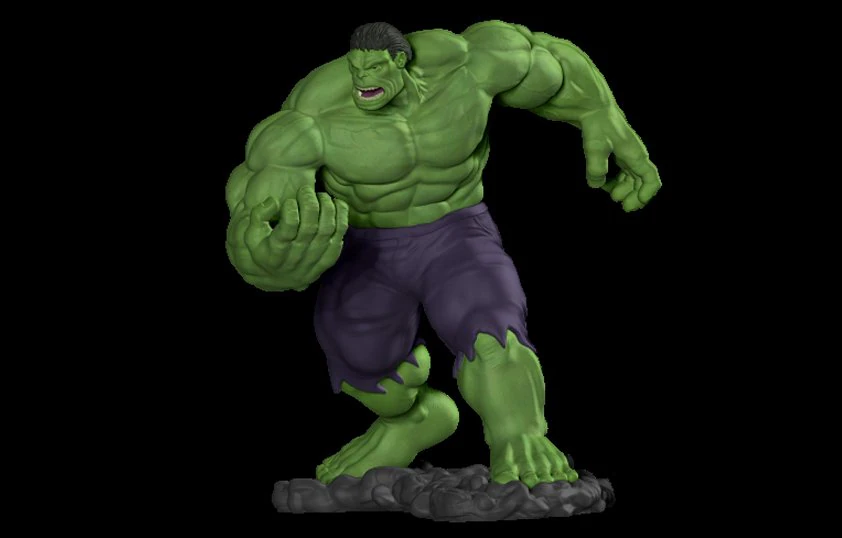 3d printable hulk 3D Print Model .c4d .max .obj .3ds .fbx .stl .blend 