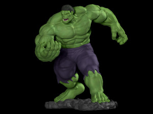 3d printable hulk Modelo de impresión 3D