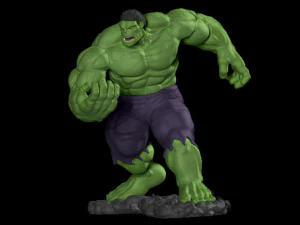 3D-druckbarer Hulk 3D Druckmodell