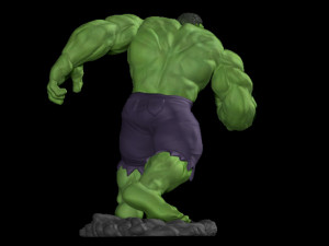 3d printable hulk Modèles 3D en vedette