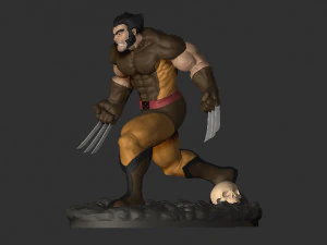 wolverine for 3d printing 3d print model 3D Print Model