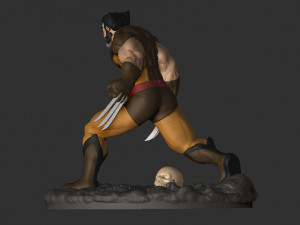wolverine for 3d printing 3d print model 3D Print Model