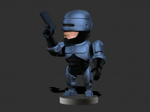 RoboCop Chibi Modelo de impresión 3D