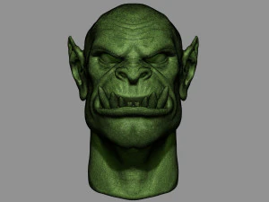 orc head 3D Print Model