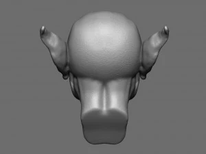 goblin head 3D Print Model