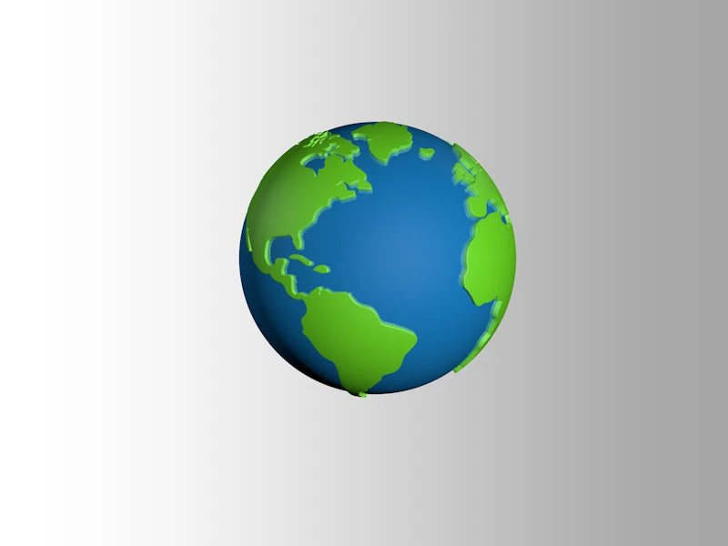 planet earth 3D Model .c4d .max .obj .3ds .fbx .stl .blend 