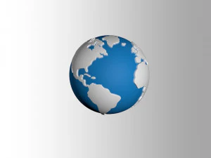 planet earth 3D Model