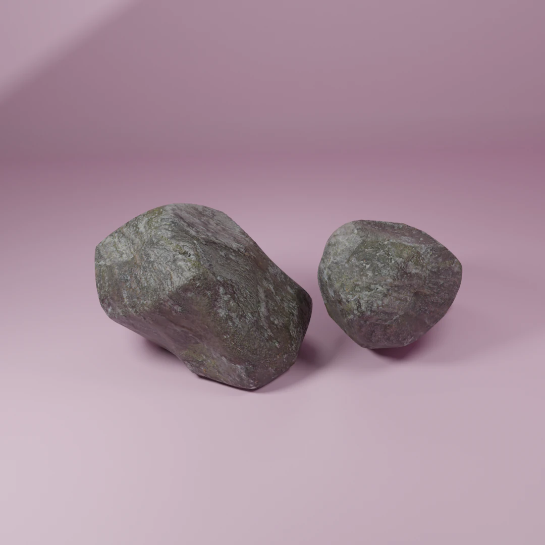 roca Modelo 3D .c4d .max .obj .3ds .fbx .stl .blend 