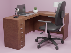 desk 3D Model