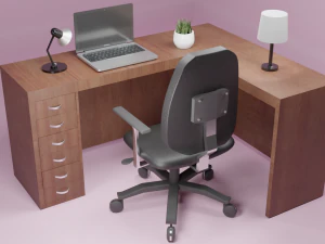 desk 3D Model