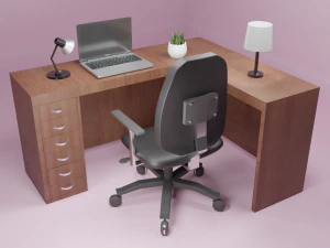desk 3D Model
