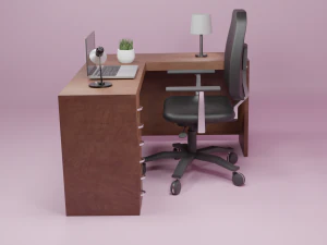 desk 3D Model