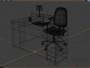 desk 3D Model