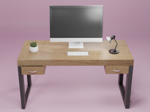 small desk 3D Model