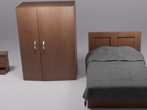 bedroom 3D Модель