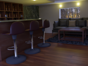house bar 3D Model