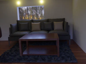 bar de la casa Modelo 3D